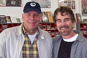 Actor Arthur Brooks and Don Scribner