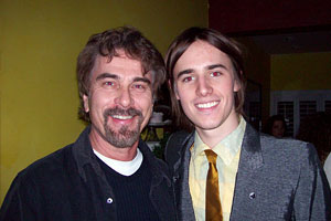 Don Scribner with Singer/Songwriter Reeve Carney