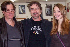 Eric Bowles & his daughter with Don Scribner